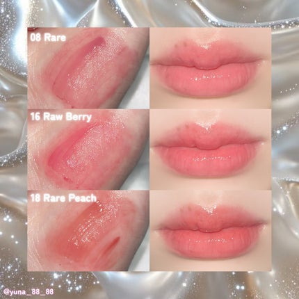 ロウグロウジェルティント/hince/リップティントを使ったクチコミ(6枚目)