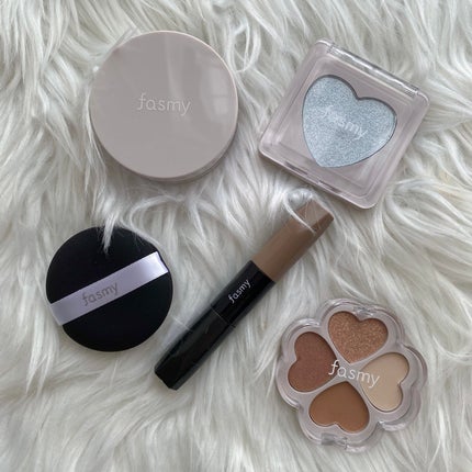 シャイニングパウダー/fasmy/パウダーハイライトを使ったクチコミ(2枚目)