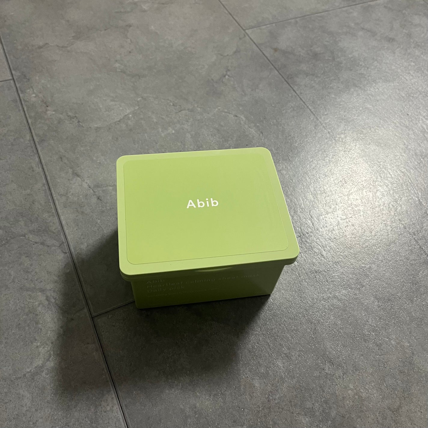 ドクダミシートマスクデイリーピック/Abib /シートマスク・パックを使ったクチコミ(1枚目)