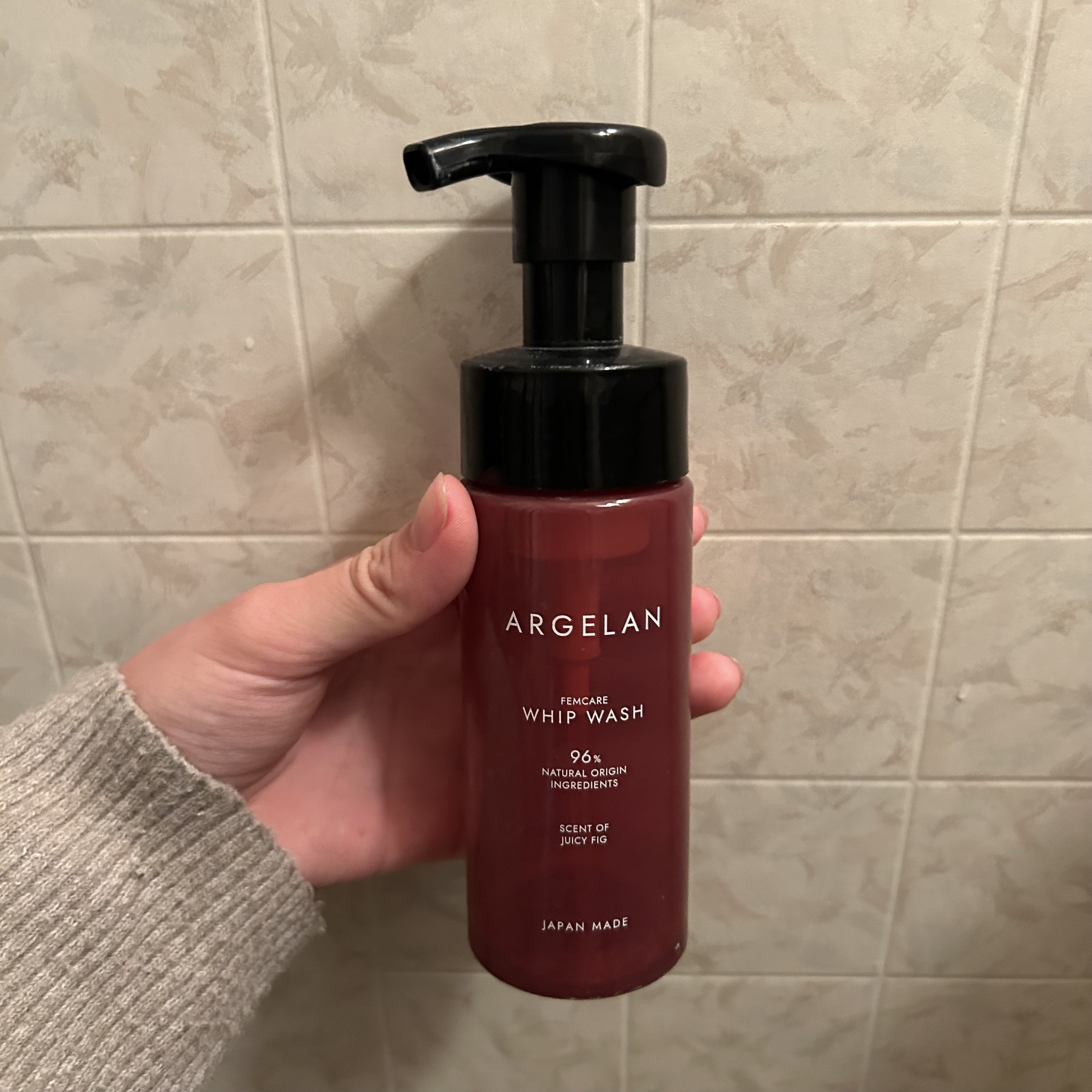 アルジェラン オーガニック フェムケア ホイップウォッシュ ジューシィフィグ/アルジェラン/デリケートゾーンケアを使ったクチコミ（1枚目）