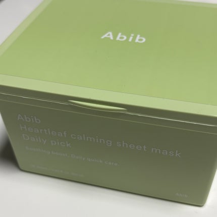 ドクダミシートマスクデイリーピック/Abib /シートマスク・パックを使ったクチコミ(1枚目)