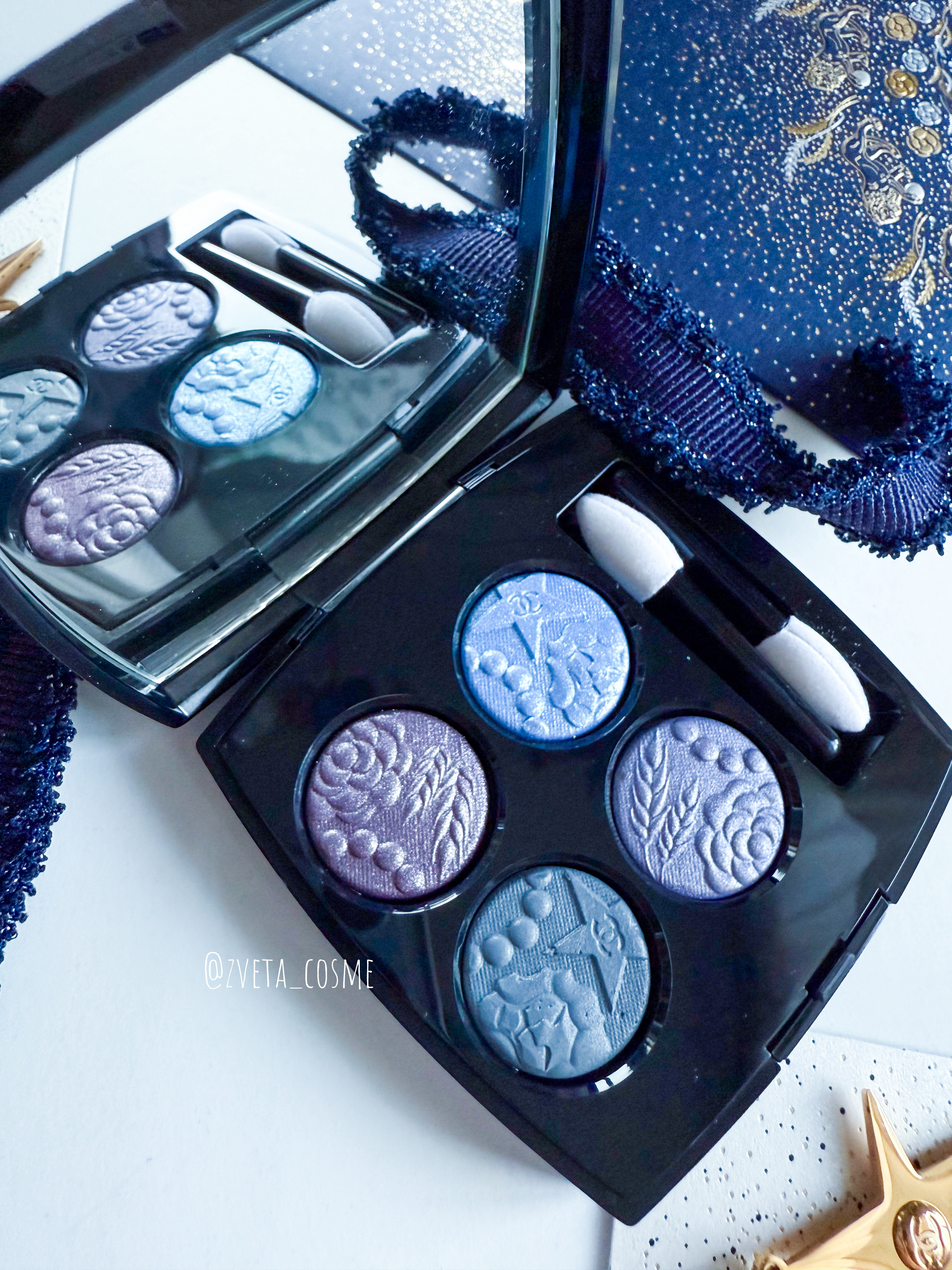 レ キャトル オンブル/CHANEL/アイシャドウパレットを使ったクチコミ（2枚目）