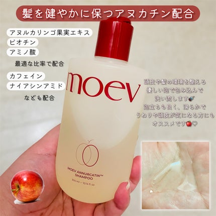 モエブ アヌカチン シャンプー/トリートメント/moev/市販シャンプーを使ったクチコミ(2枚目)