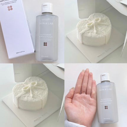 グルタチオンアンプルトナー/SKIN&LAB/化粧水を使ったクチコミ(4枚目)