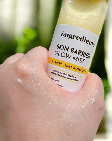 オングリディエンツ スキンバリアグローミスト/Ongredients/ミスト状化粧水を使ったクチコミ(3枚目)