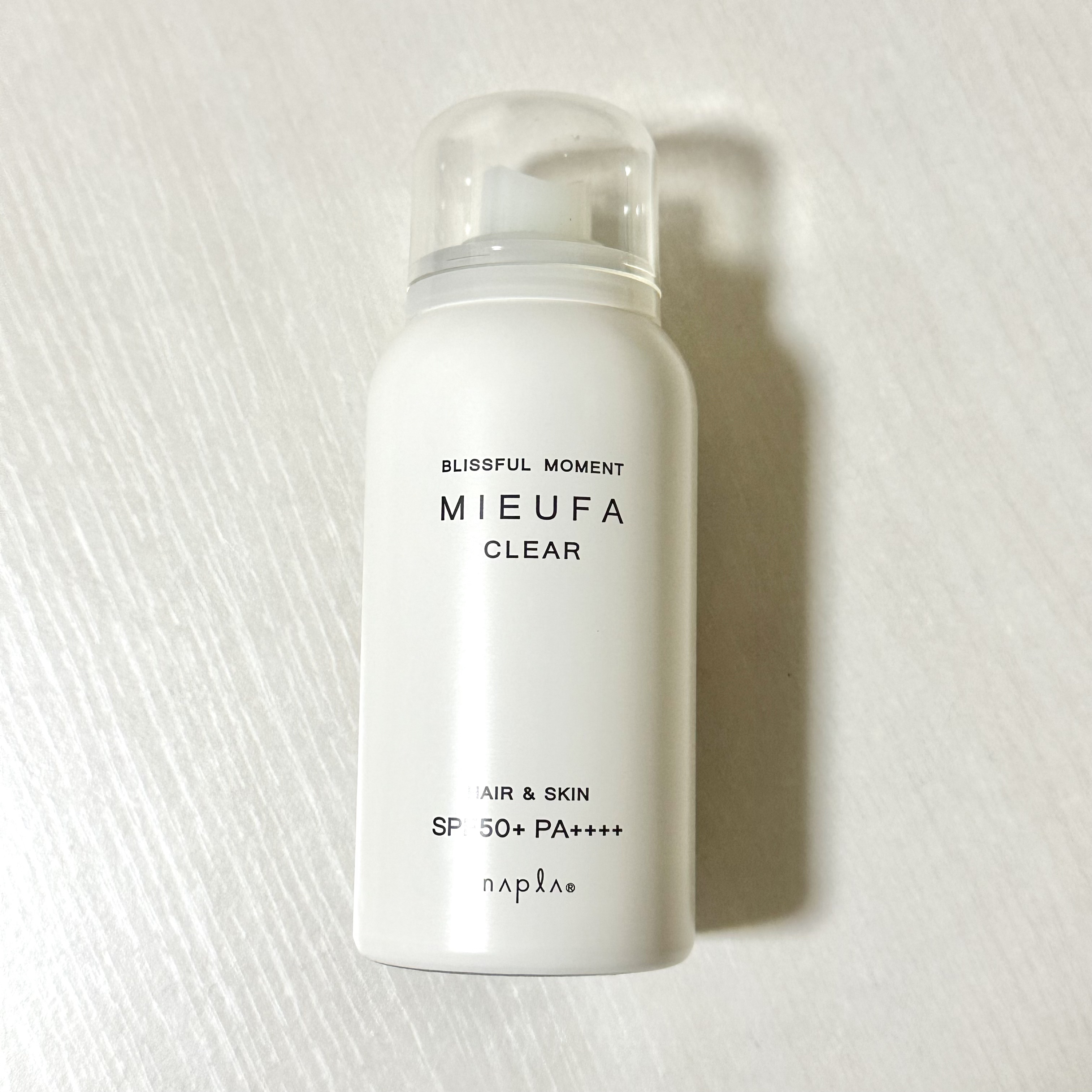 ミーファ フレグランスUVスプレー クリア/MIEUFA/日焼け止めミスト・スプレーを使ったクチコミ（1枚目）