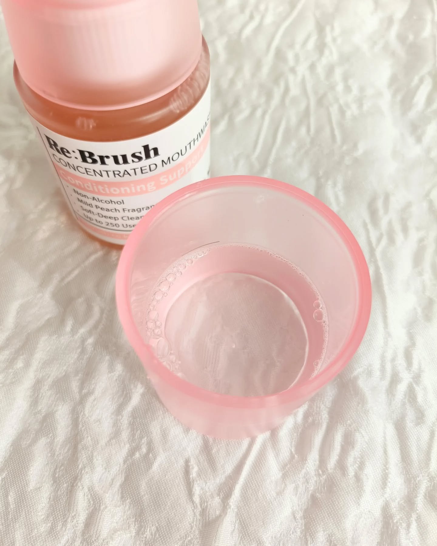 リブラッシュ モモ濃縮マウスウォッシュ/Re:Brush/マウスウォッシュ・スプレーを使ったクチコミ（3枚目）
