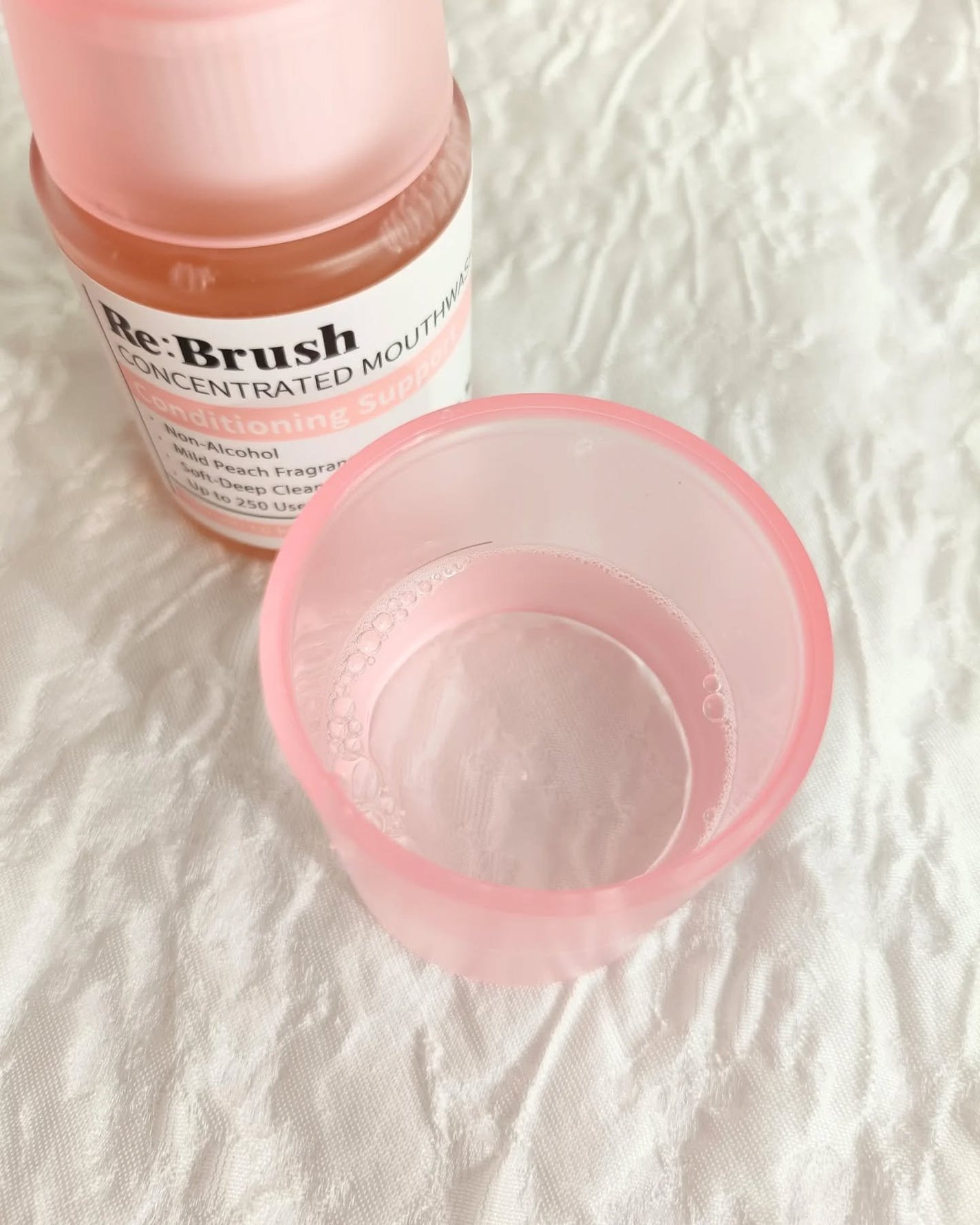 リブラッシュ モモ濃縮マウスウォッシュ/Re:Brush/マウスウォッシュ・スプレーを使ったクチコミ(3枚目)