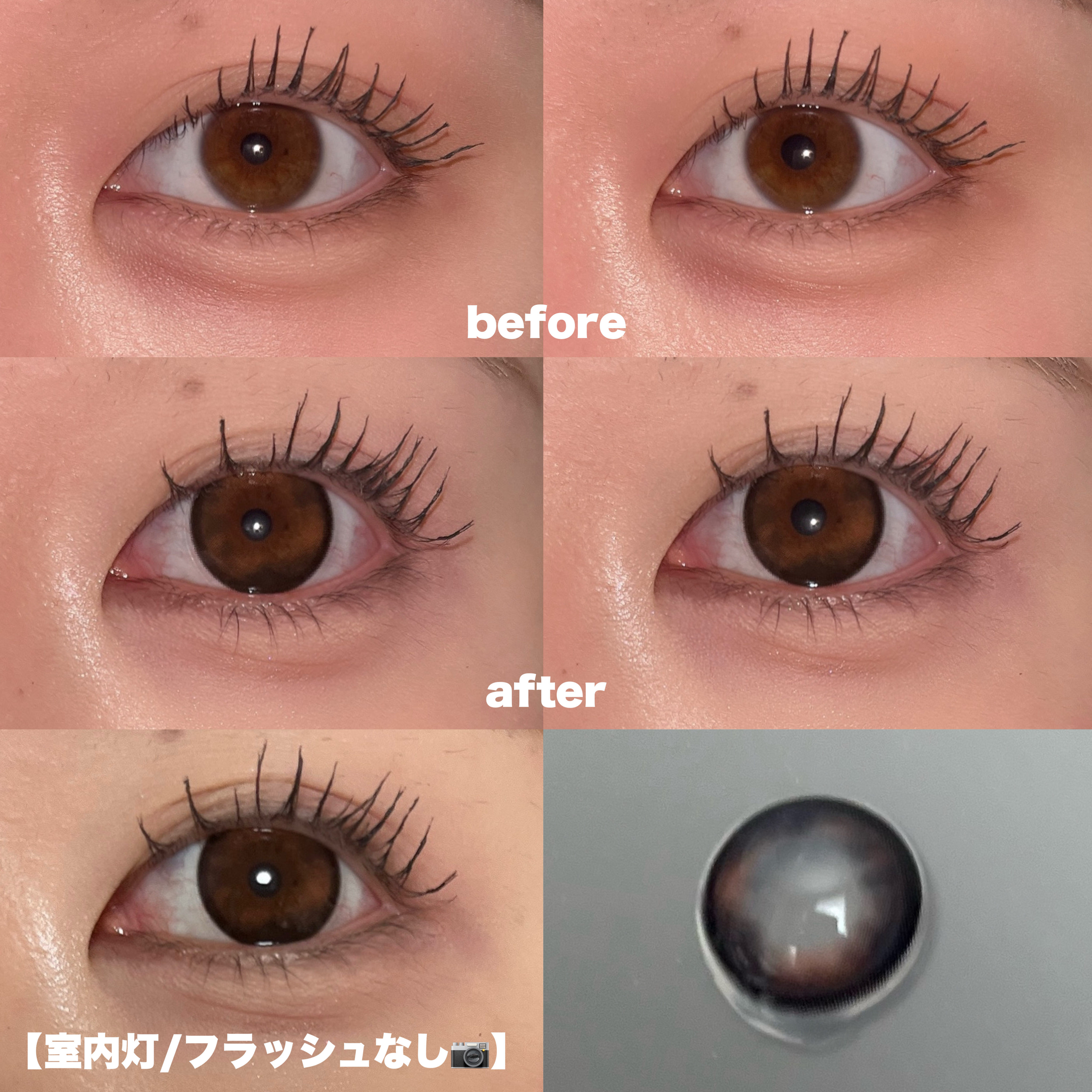 LILMOON 1day 0.03ZERO ゼロインク/LILMOON/ワンデー（１DAY）カラコンを使ったクチコミ（2枚目）