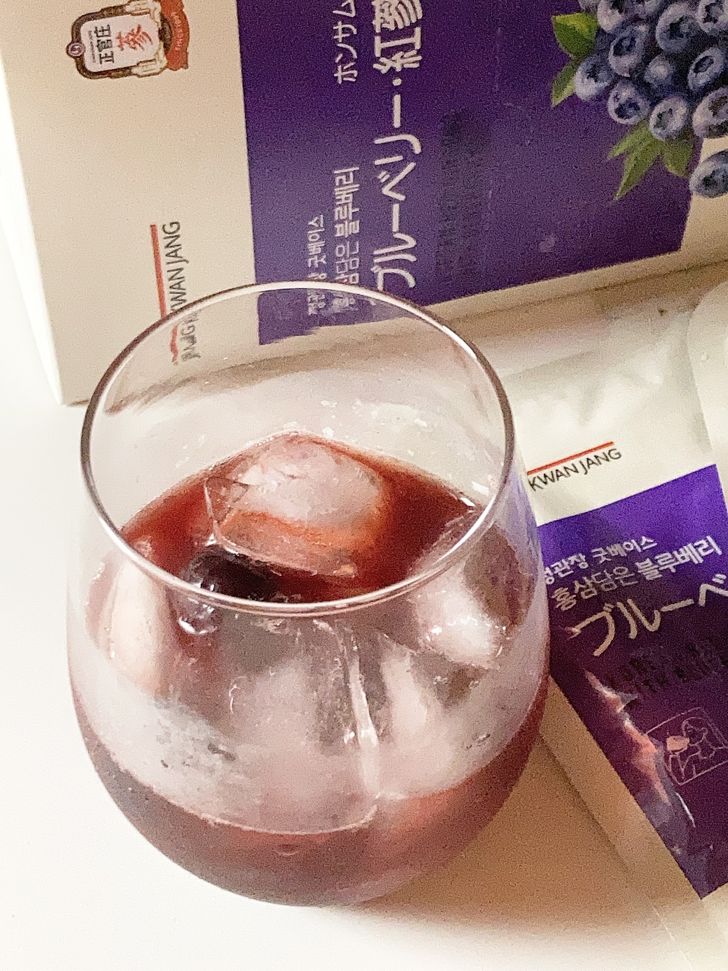 ブルーベリー紅参/正官庄/栄養ドリンクを使ったクチコミ（3枚目）