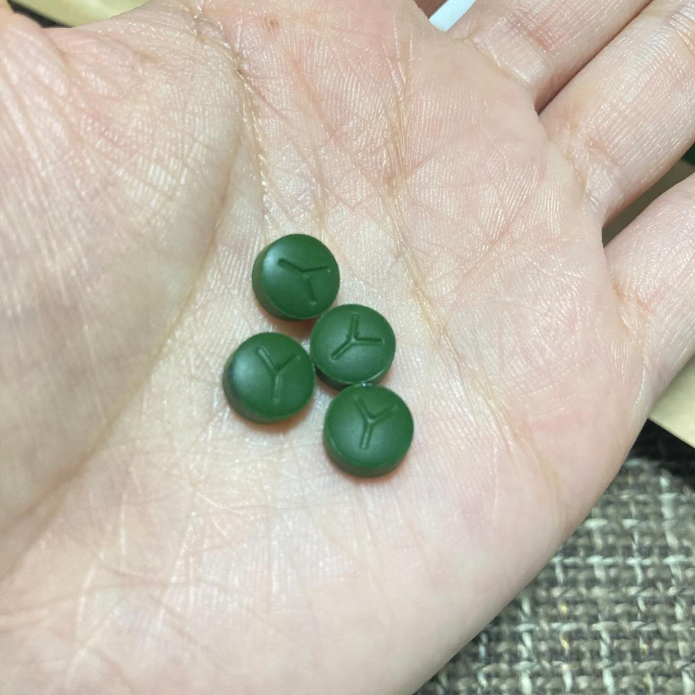 八重山クロレラ粒/麗幸/健康サプリメントを使ったクチコミ(4枚目)