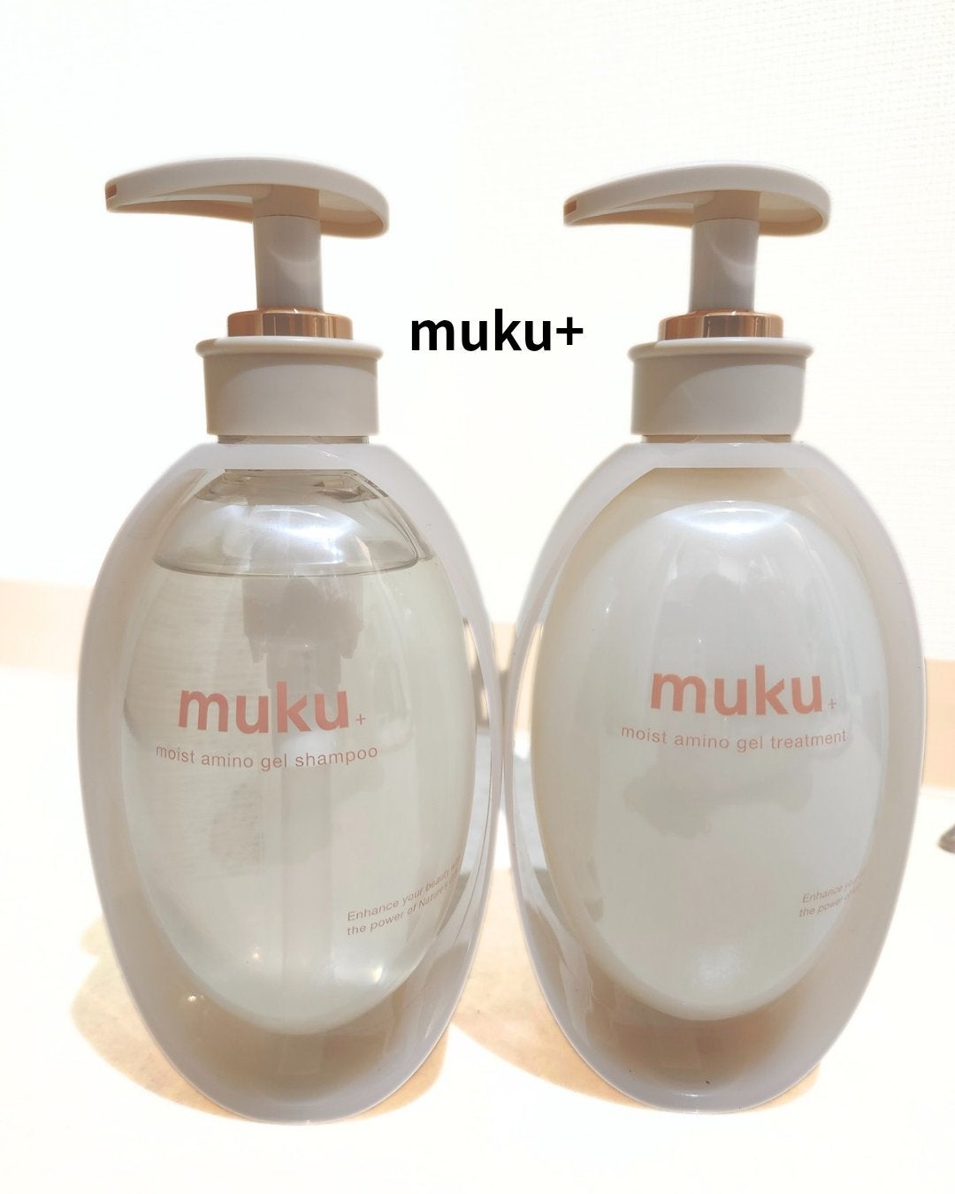 ムク+ モイスト アミノジェル シャンプー/ヘアトリートメント/muku+/市販シャンプーを使ったクチコミ(1枚目)