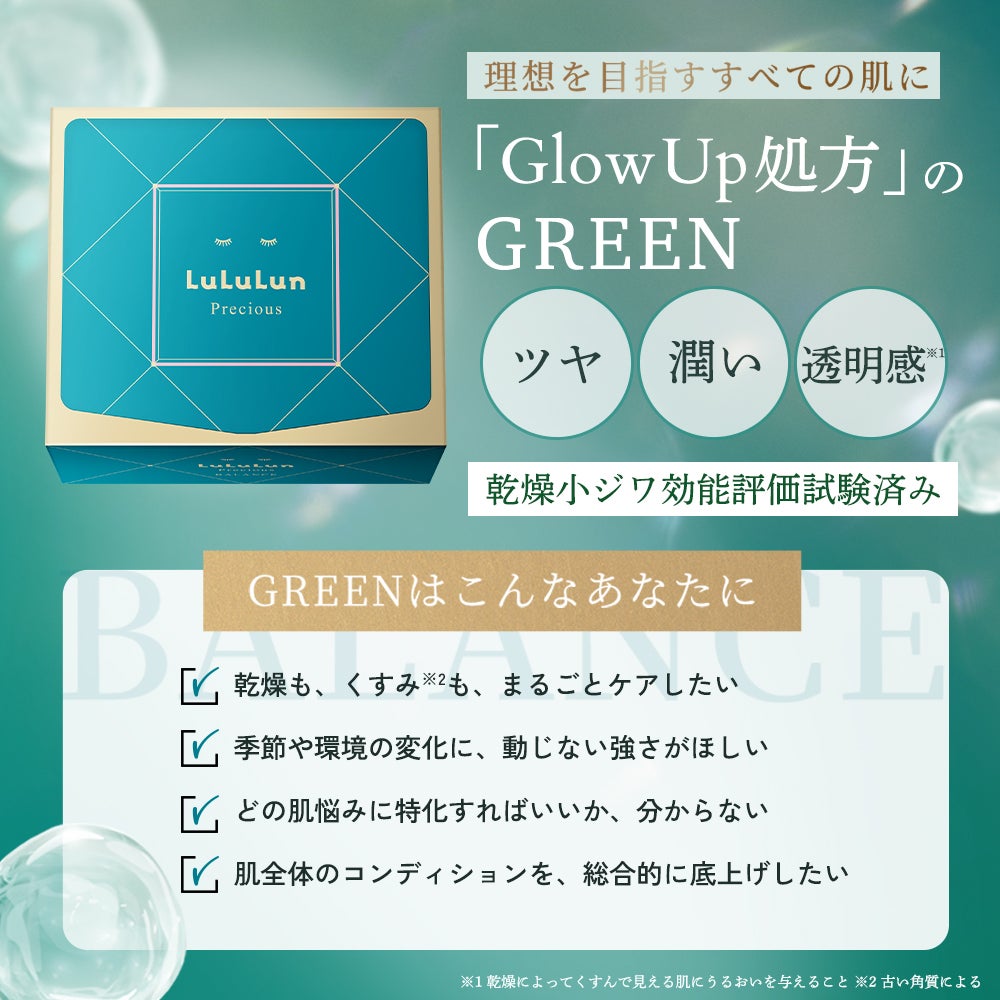 ルルルンプレシャス GREEN(Glow Up)/ルルルン/シートマスク・パックを使ったクチコミ(2枚目)