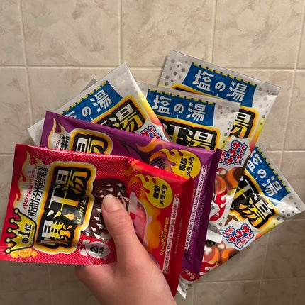 ホットアロマの香り/爆汗湯/炭酸系入浴剤を使ったクチコミ(1枚目)