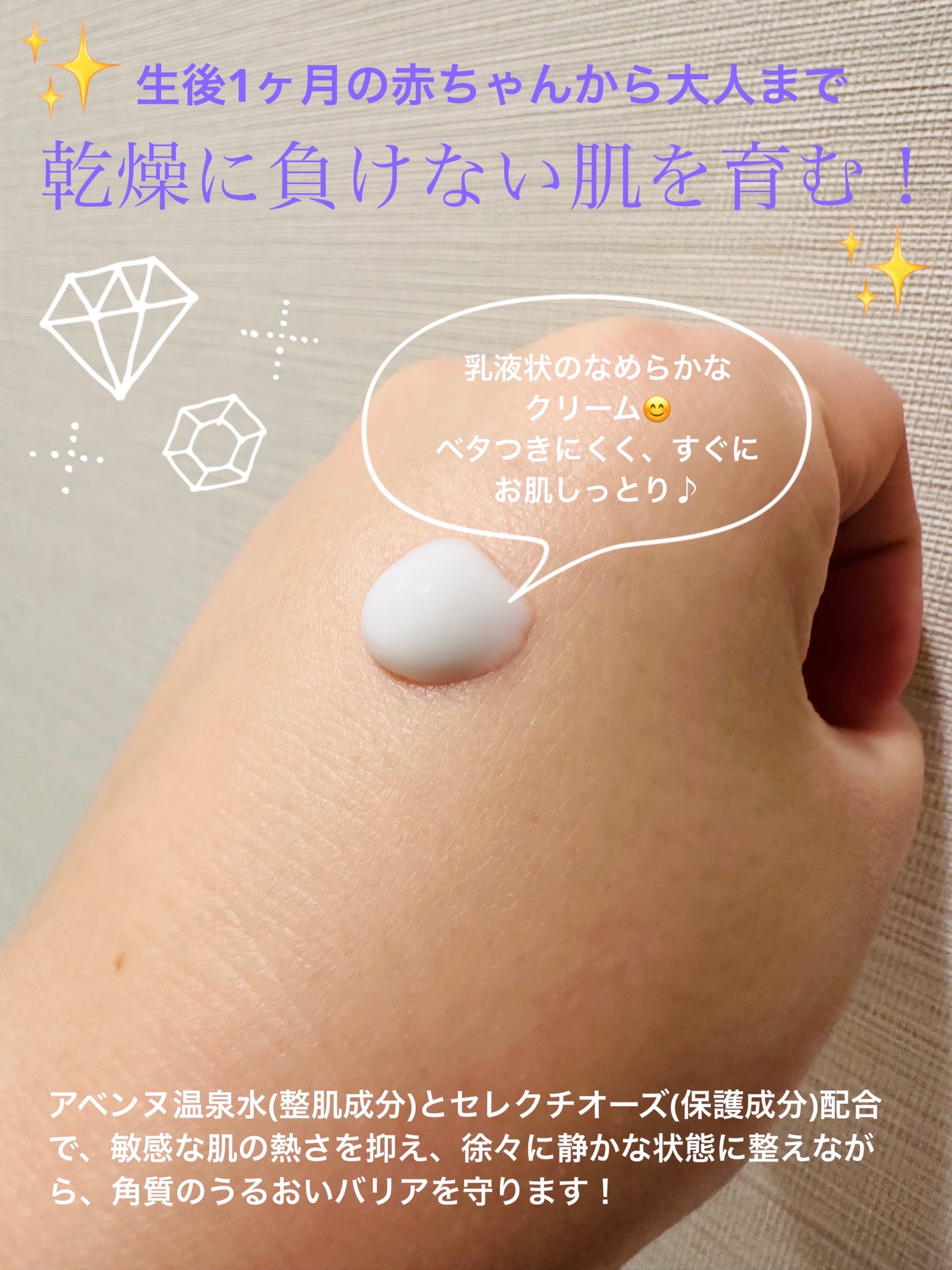 トリクセラNT フルイドクリーム/アベンヌ/ボディクリームを使ったクチコミ(3枚目)