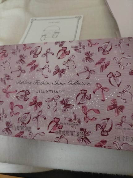 ジルスチュアート リボンファッションショー コレクション/JILL STUART/メイクアップキットを使ったクチコミ(2枚目)