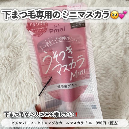 ピメル うそつきマスカラ/pdc/マスカラを使ったクチコミ(9枚目)
