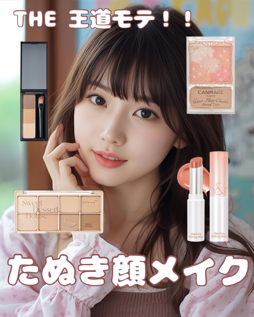 グラスティングメルティングバーム/rom&nd/リップバームを使ったクチコミ（1枚目）