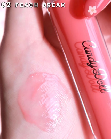 ボリューミングカラーグロス/CandyDoll/リップグロスを使ったクチコミ(3枚目)