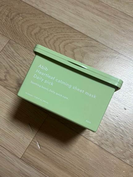 ドクダミシートマスクデイリーピック/Abib /シートマスク・パックを使ったクチコミ(1枚目)