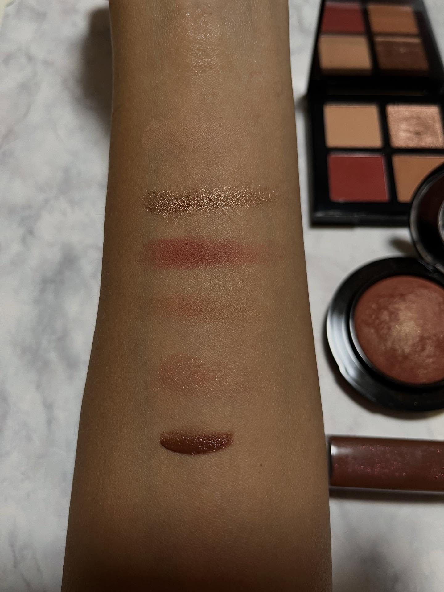 クロマティックス クワッド アイスカルプト オータム ダスク/shu uemura/アイシャドウパレットを使ったクチコミ（2枚目）