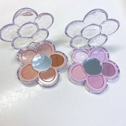 フローラアイパレット/AMUSE/アイシャドウを使ったクチコミ(2枚目)