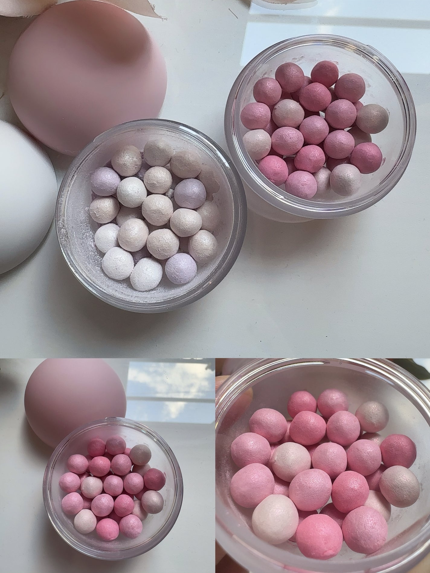 シアーパールパウダー/rom&nd/ルースパウダーを使ったクチコミ(4枚目)