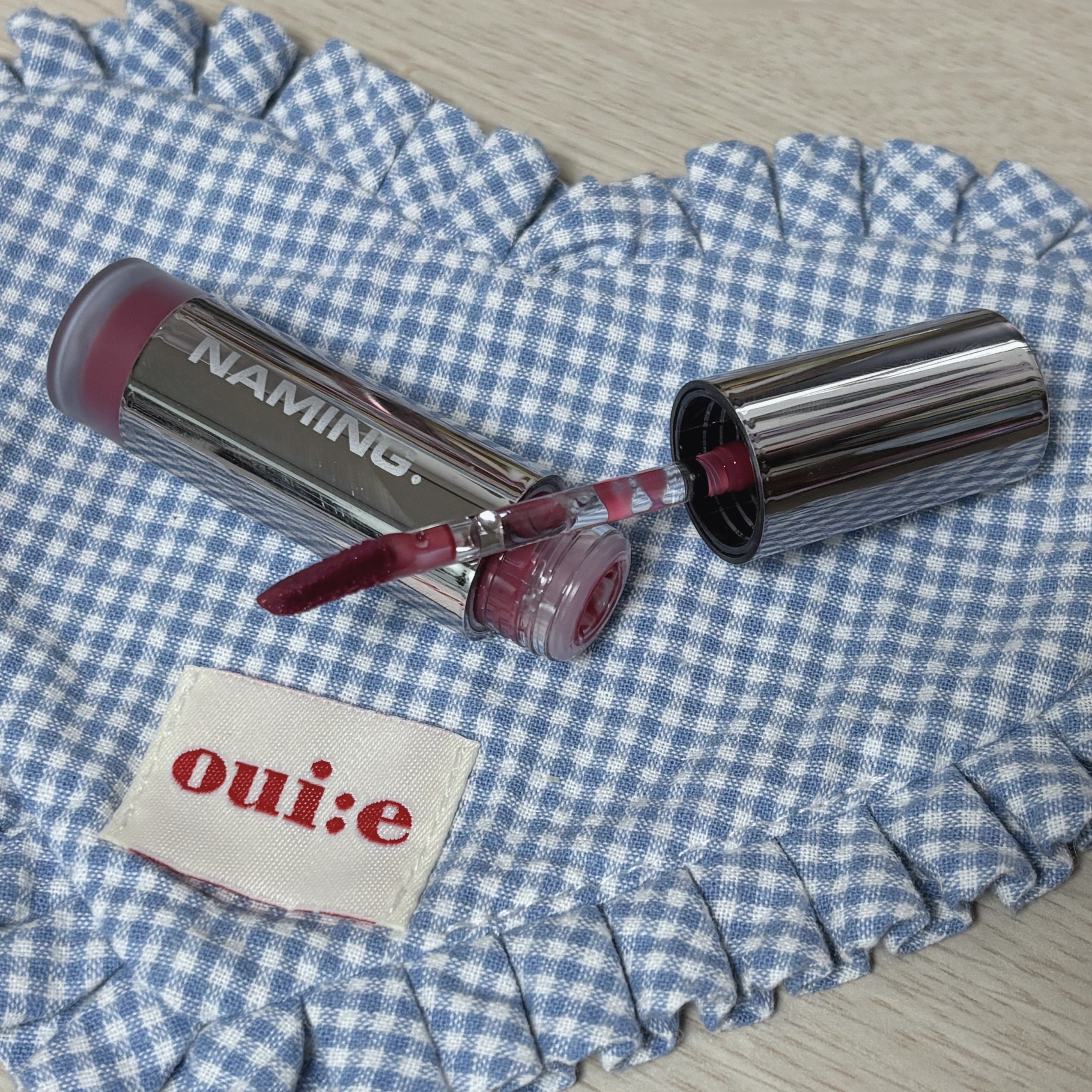 ネーミング デューイグラス リップティント/NAMING./リップティントを使ったクチコミ（2枚目）