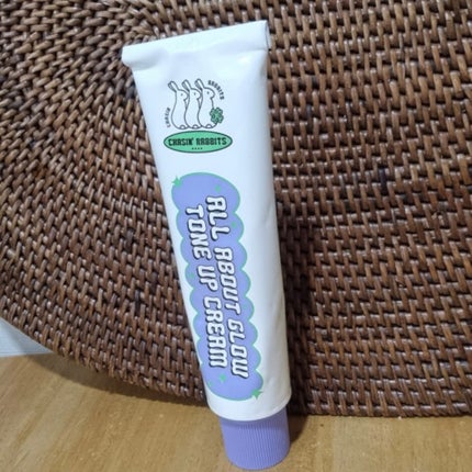 オールアバウトグロウトーンアップクリーム/CHASIN'RABBITS/化粧下地を使ったクチコミ(1枚目)