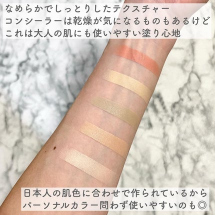 コンシールブレンダーパレット/LUNA/パレットコンシーラーを使ったクチコミ(3枚目)