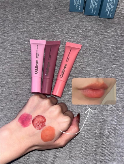 スワン✧*。 on LIPS 「ODDTYPEティントレビューユニークで遊び心あふれるカラーと..」(7枚目)