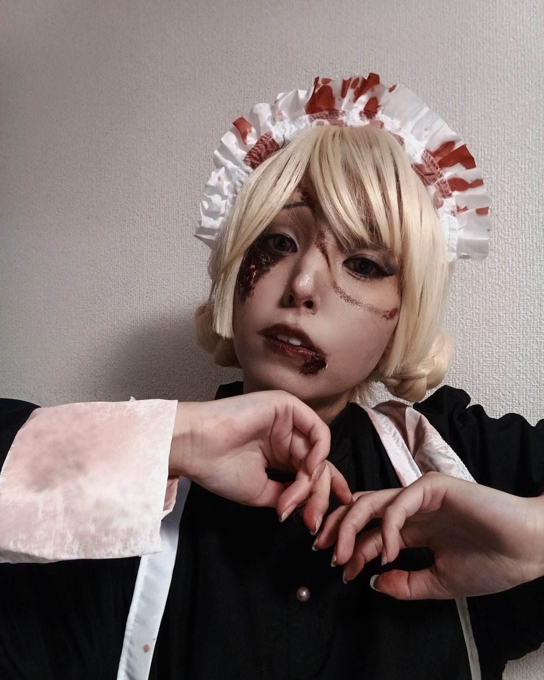 chamocha on LIPS ã_ðHalloweenð»ZombieMaid#HappyHal..ãïŒ1æç®ïŒ