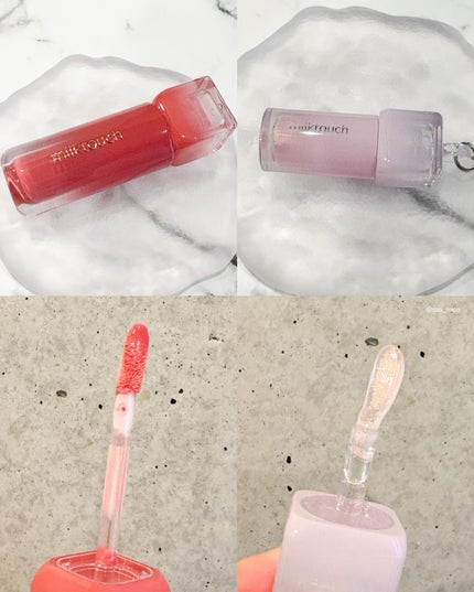 デューステインシャインデュオセット/Milk Touch/リップグロスを使ったクチコミ(2枚目)