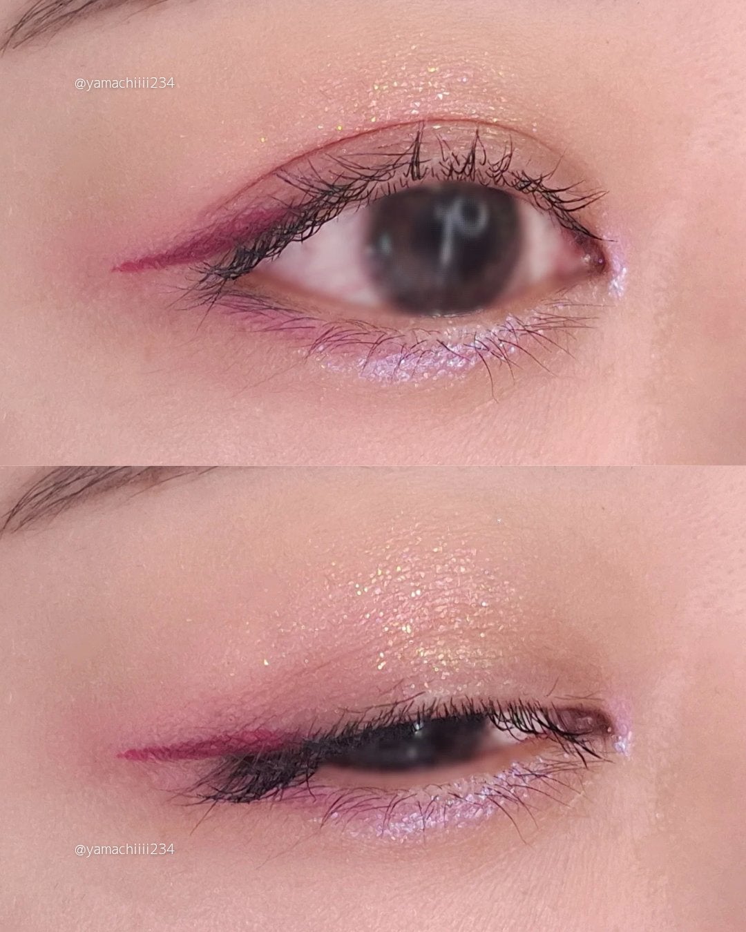 サラダdeフルーツカラーリキッドアイライナーWP/FLORTTE/リキッドアイライナーを使ったクチコミ(2枚目)