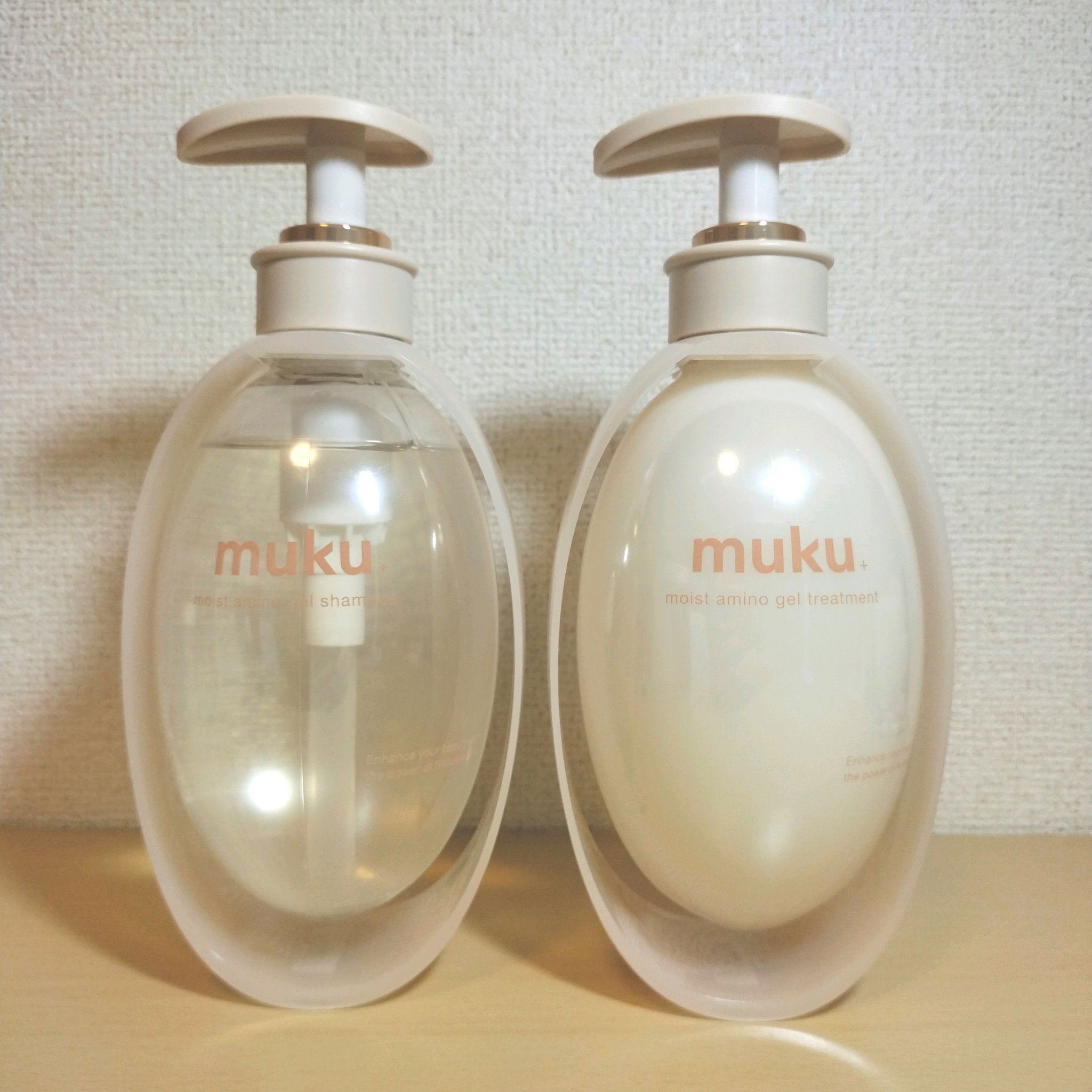 ムク+　モイスト　アミノジェル　シャンプー/ヘアトリートメント/muku+/市販シャンプーを使ったクチコミ（1枚目）