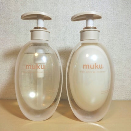 ムク+ モイスト アミノジェル シャンプー/ヘアトリートメント/muku+/市販シャンプーを使ったクチコミ(1枚目)
