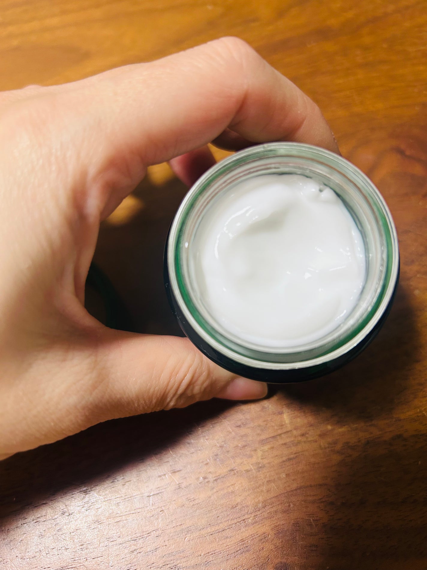 グリーンティー セラミド バリア クリーム/innisfree/フェイスクリームを使ったクチコミ(2枚目)