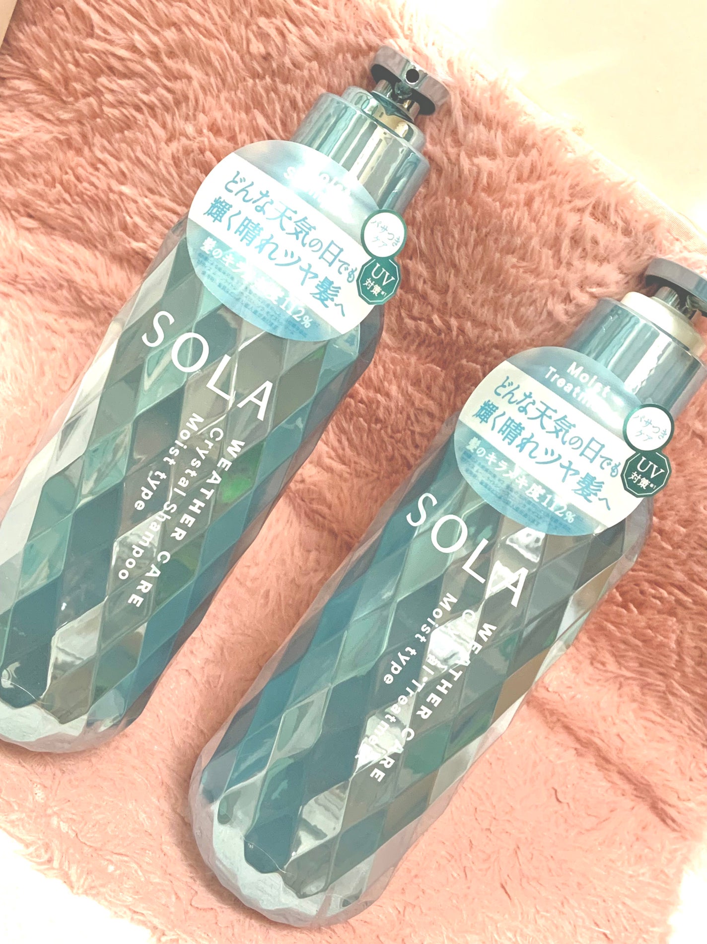 ソラ ウェザーケア クリスタル シャンプー/ヘアトリートメント モイストタイプ/SOLA WEATHER CARE/市販シャンプーを使ったクチコミ(1枚目)