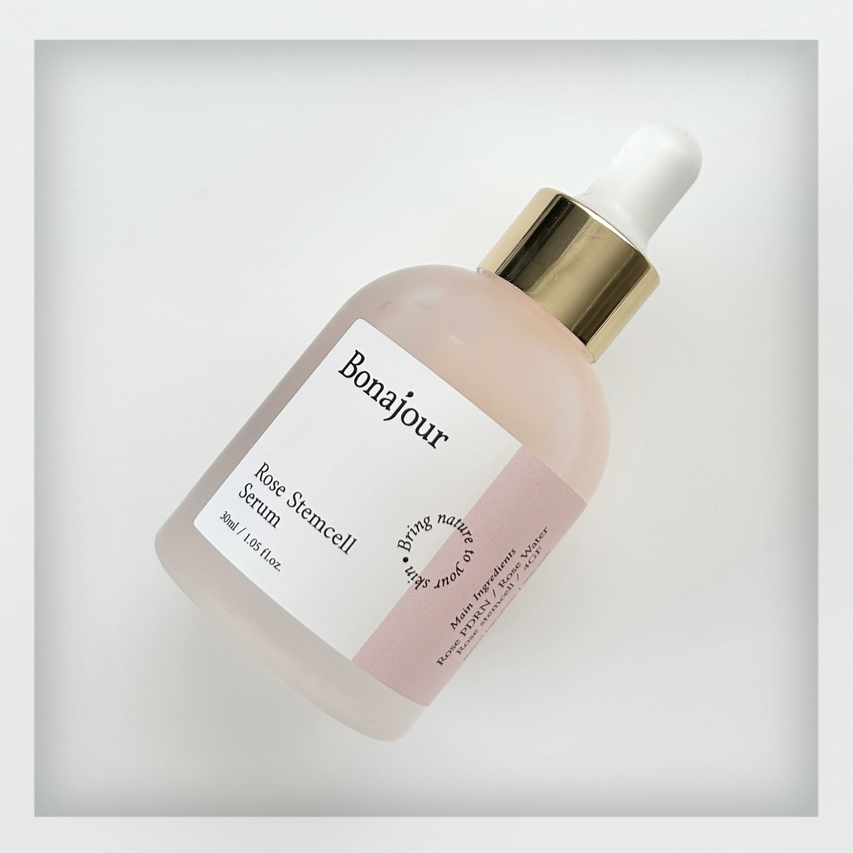 ローズステムセルセラム/Bonajour/美容液を使ったクチコミ（2枚目）