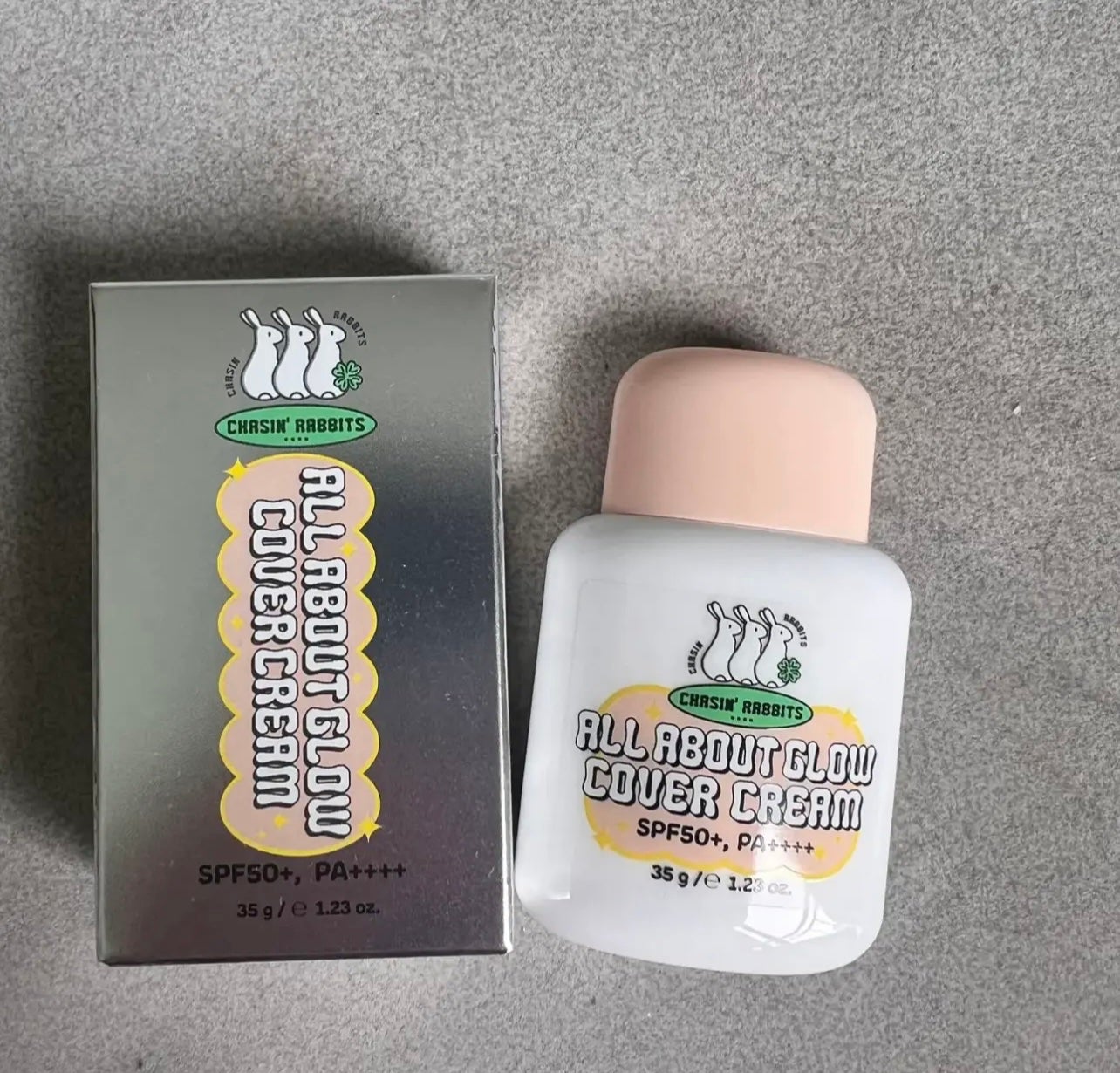 オールアバウトグロウカバークリーム/CHASIN'RABBITS/日焼け止めクリームを使ったクチコミ(1枚目)