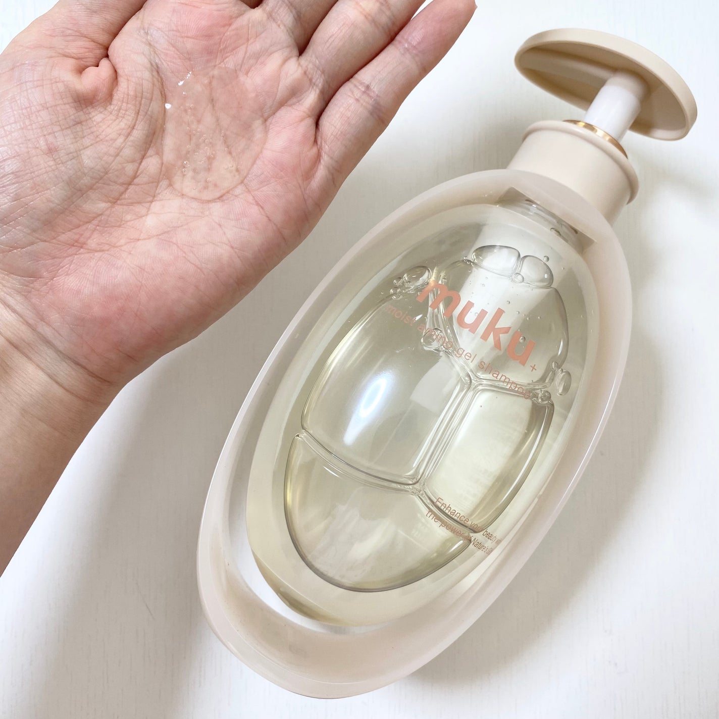 ムク+ モイスト アミノジェル シャンプー/ヘアトリートメント/muku+/市販シャンプーを使ったクチコミ(2枚目)