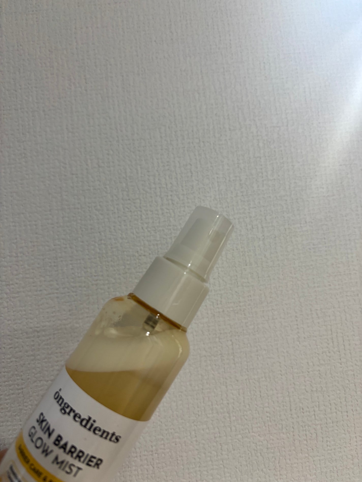オングリディエンツ スキンバリアグローミスト/Ongredients/ミスト状化粧水を使ったクチコミ(3枚目)