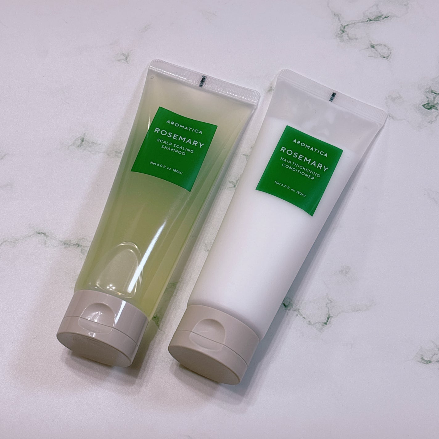 ローズマリースカルプスケーリングシャンプー/AROMATICA/市販シャンプーを使ったクチコミ(4枚目)