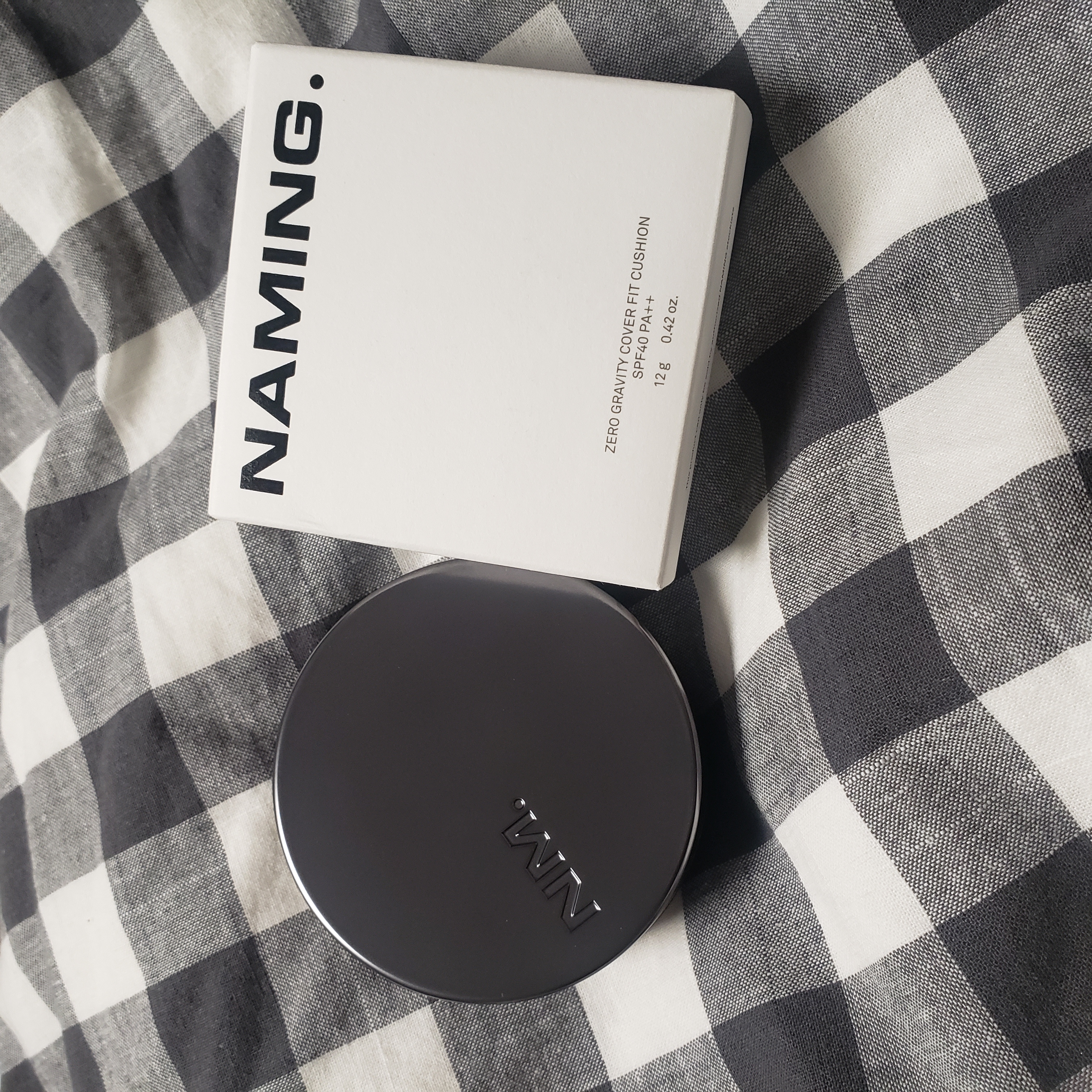 ネーミング ゼログラビティ カバーフィットクッション/NAMING./クッションファンデーションを使ったクチコミ（1枚目）