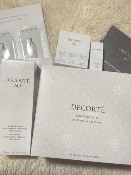 AQ アブソリュート エマルジョン マイクロラディアンス Ⅱ/DECORTÉ/乳液を使ったクチコミ(1枚目)