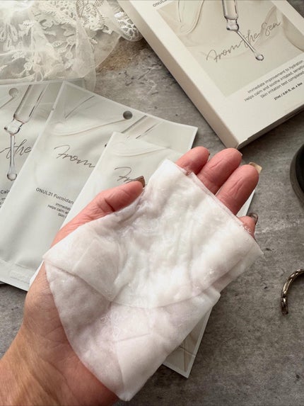 フコイダンカーミング&バランシングマスク/ONUL31/シートマスク・パックを使ったクチコミ(3枚目)