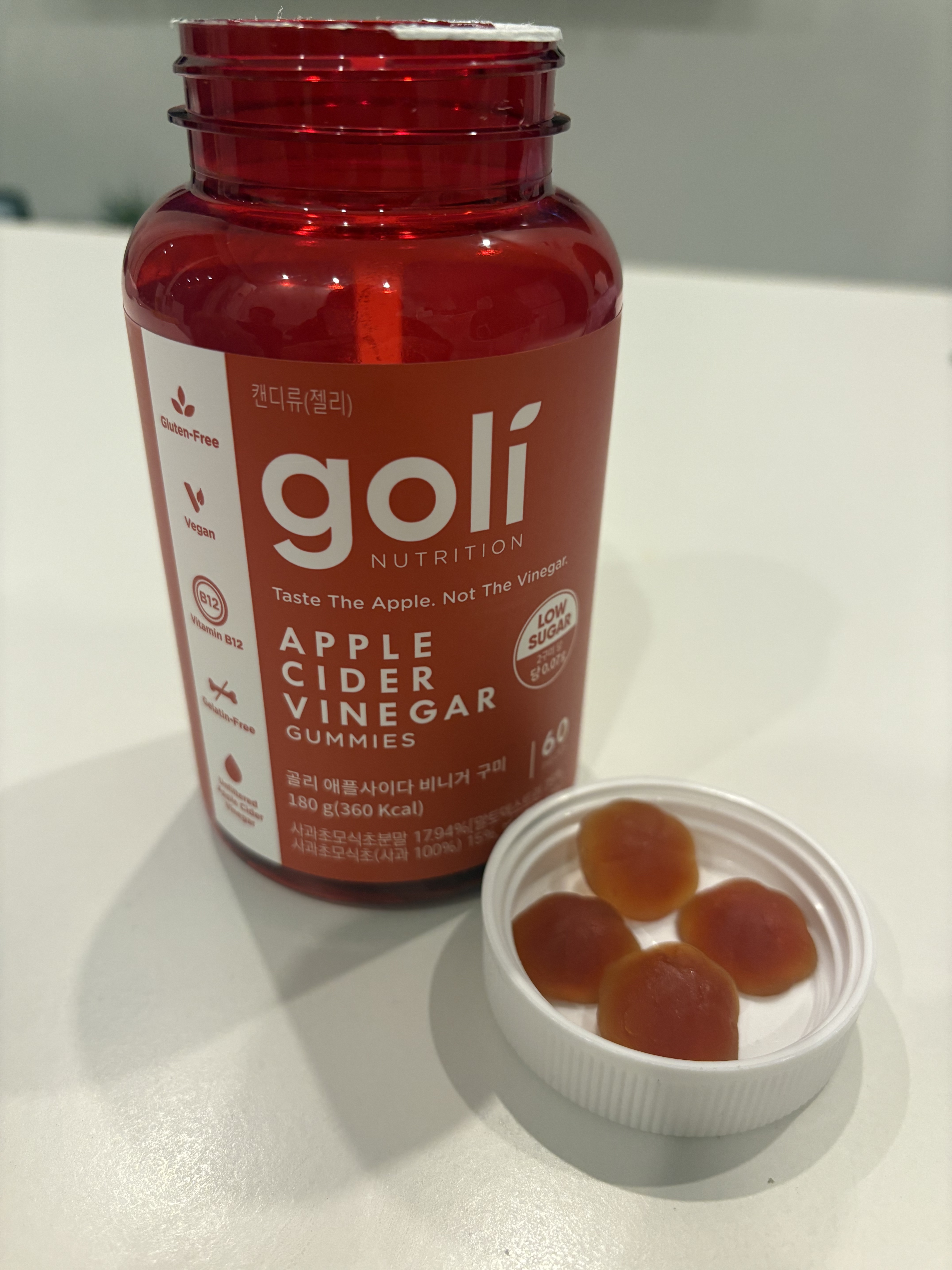 アップルサイダービネガーグミ/goli/健康サプリメントを使ったクチコミ（2枚目）