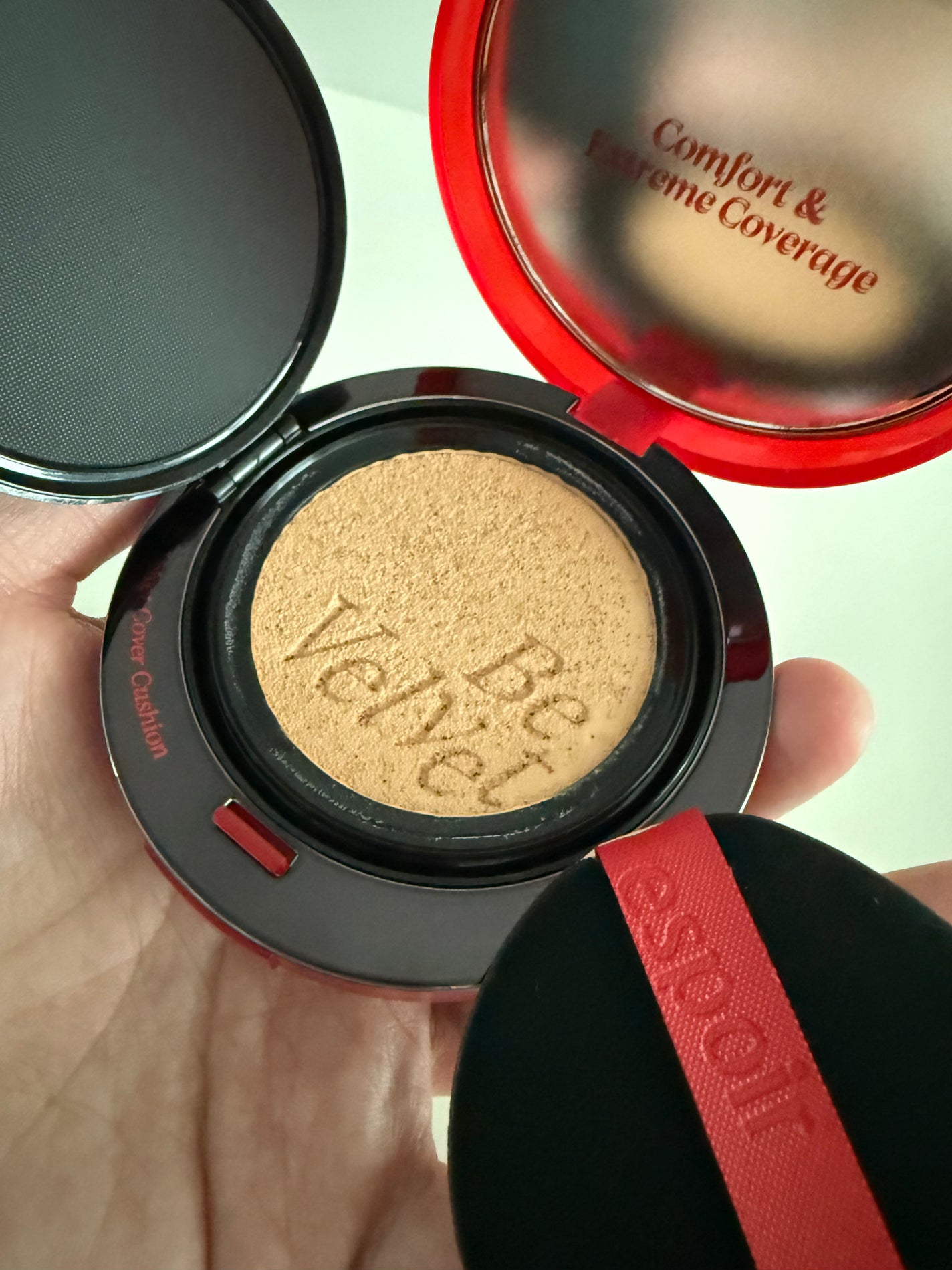 ビーベルベットカバークッション/espoir/クッションファンデーションを使ったクチコミ(2枚目)