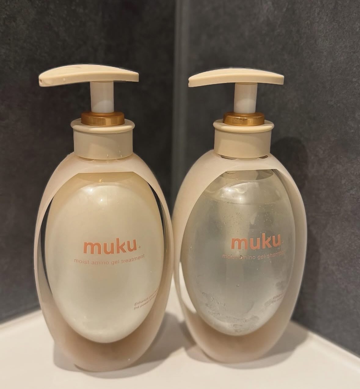 ムク+　モイスト　アミノジェル　シャンプー/ヘアトリートメント/muku+/市販シャンプーを使ったクチコミ（1枚目）