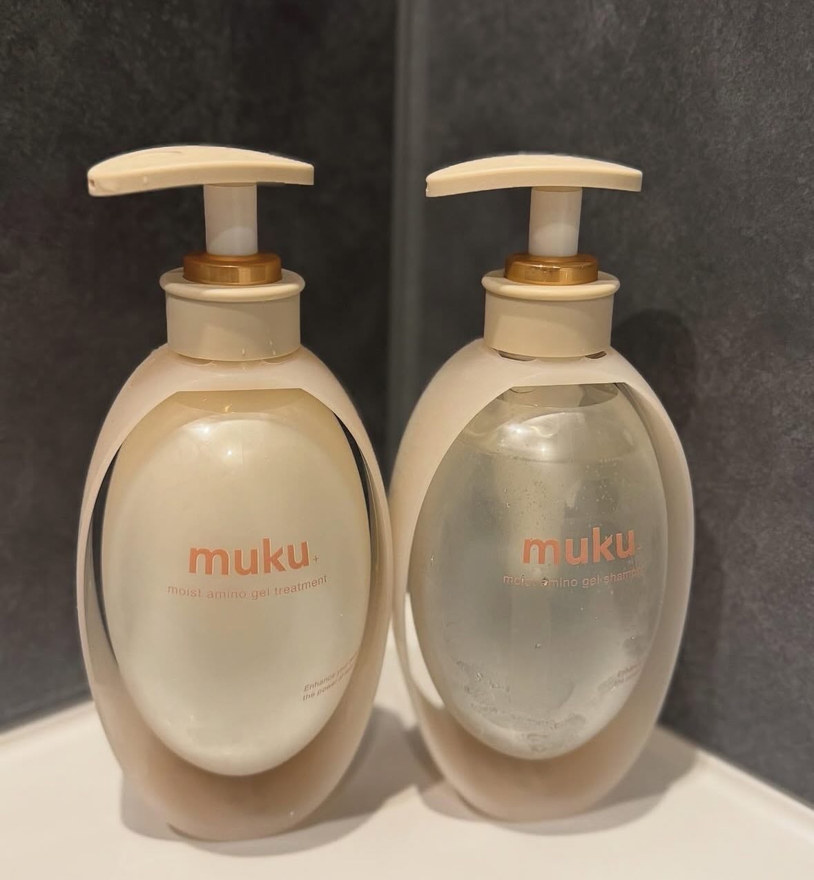 ムク+ モイスト アミノジェル シャンプー/ヘアトリートメント/muku+/市販シャンプーを使ったクチコミ(1枚目)
